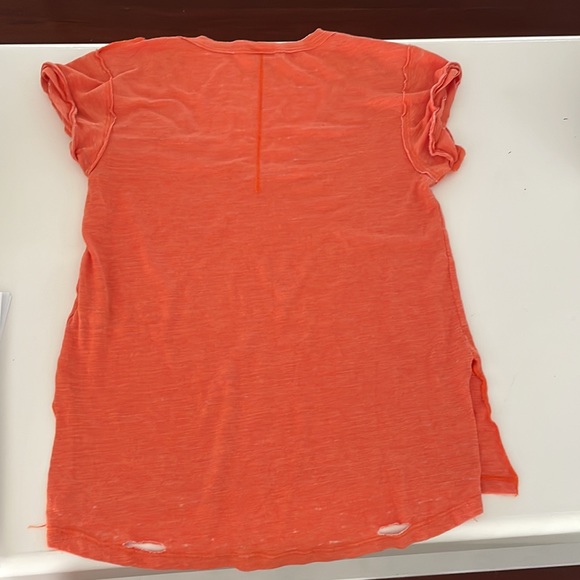 EUC - We The Free  distressed v- neck t-shirt - Picture 3 of 4